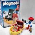 playmobil® Piraten 4 x Oberkörper blaurotSoldatMatroseAraber  
