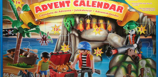 Playmobil - 4164v2-usa - eng - advent calendar pirates treasure cave