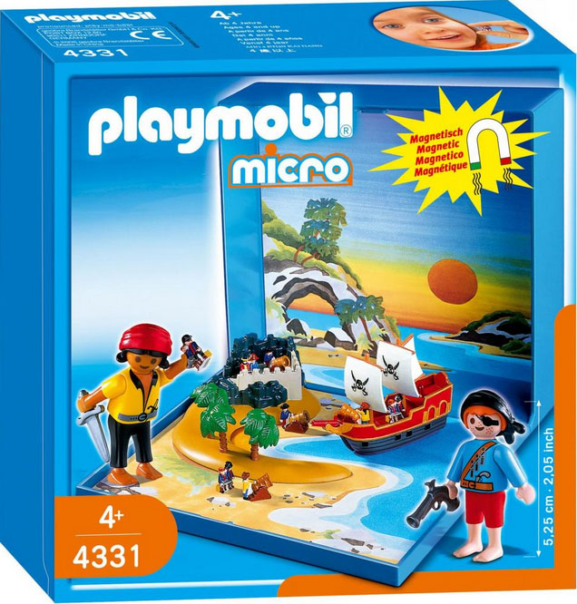 Playmobil 4331 - Pirates Micro World - Box