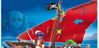 Playmobil - 4444-usa - pirate dinghy