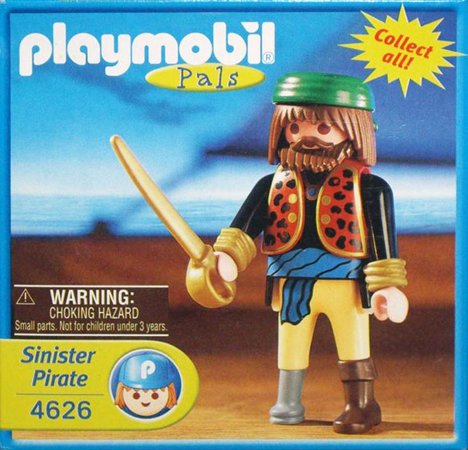 Playmobil 4626-usa - Pirate - Box