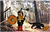 Playmobil - 4769 BARBARO CON PERRO Y FUEGO