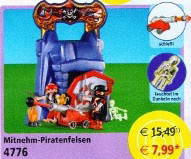 Playmobil - 4776v2 - Mitnehm-Piratenfelsen