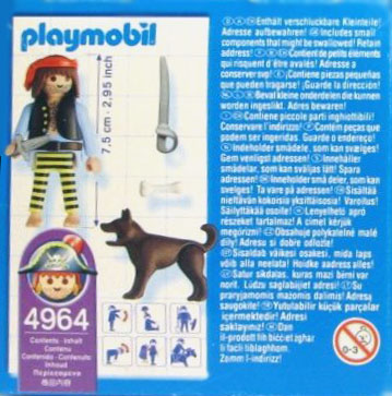 Playmobil 4964-ger - Corsair - Back