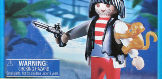 Playmobil - 4965-usa - Pirate with monkey