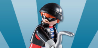 Playmobil - 5596v10 - Cambrioleur avec pied de biche