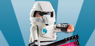 Playmobil - 5596v5 - Espace soldat arme laser