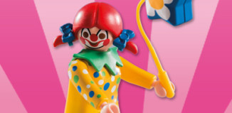 Playmobil - 5597v10 - Clownin mit Blume