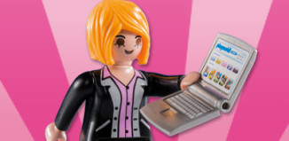Playmobil - 5597v9 - Femme d'affaires avec un ordinateur portable