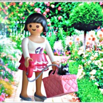 Playmobil - 5597 SERIE 8 NIÑA CON PERRITO