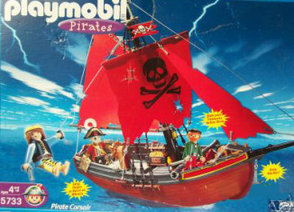 Playmobil - 5733-usa - Piratenkaperschiff