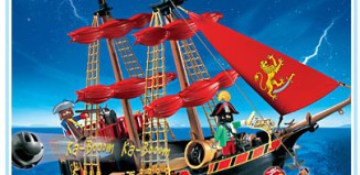 Playmobil - 5736-usa - blackbeard's pirate ship