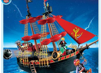 Playmobil - 5736-usa - blackbeard's pirate ship - Detail Playmobil - 5736-usa - blackbeard's pirate ship