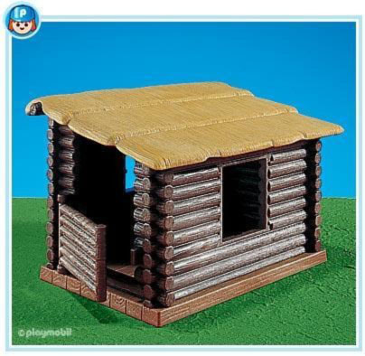 Playmobil 7098 - Shelter cabin - Box