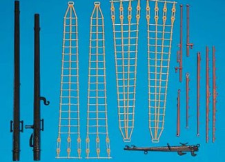 Playmobil - 7311 - replacement masts and rigging for pirateship - Detail Playmobil - 7311 - replacement masts and rigging for pirateship