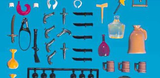 Playmobil - 7703v2 - accessorios para piratas