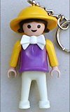 Playmobil - 30793230 - Fille en violet avec chapeau jaune