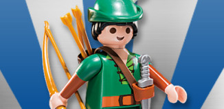 Playmobil - 5537v10 - Green archer