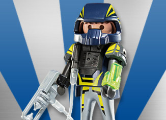Playmobil - 5537v8 - Galactic warrior - Detail Playmobil - 5537v8 - Galactic warrior