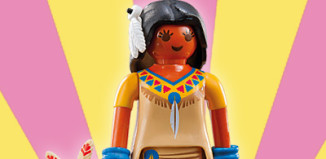 Playmobil - 5461v2 - Indian woman with doll