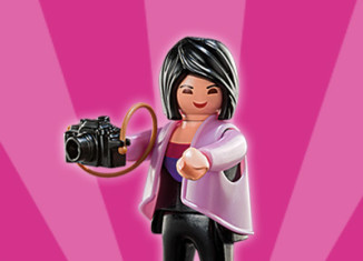 Playmobil - 5285v11 - Chinese photographer - Detail Playmobil - 5285v11 - Chinese photographer