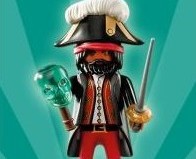 Playmobil - 5157v1 - Pirata con calavera de cristal