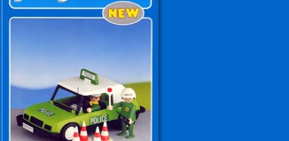 Playmobil - 6002-lyr - Voiture de police