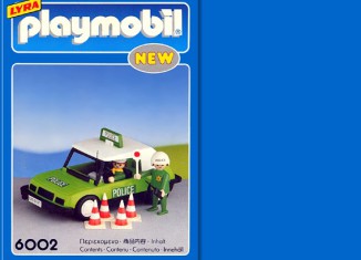 Playmobil - 6002-lyr - Police Car