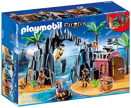 Playmobil 6679 - pirates treasure island - Box