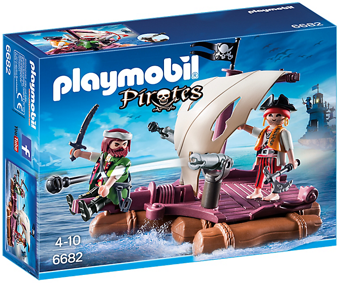 Playmobil 6682 - pirates raft - Box