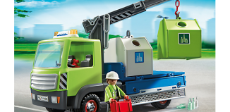 Playmobil - 6109 - Truck with glass waste containers