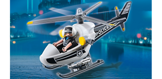 Playmobil - 5916 - Helicóptero de fuerzas especiales de policía
