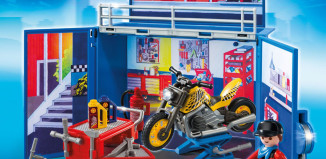 Playmobil - 6157 - Motorbike garage