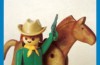 Playmobil - 3342-fam - Cow-boy/cheval