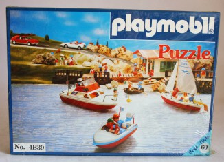 Playmobil - 4B39-lyr - Puzzle Sommertag mit 60 Teilen