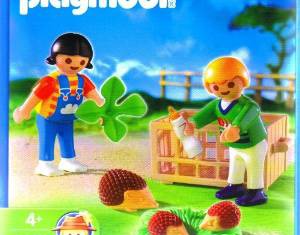 Playmobil - 4972 - Kinder mit Igelfamilie
