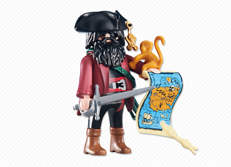 Playmobil - 6433 - Pirate Captain - Detail Playmobil - 6433 - Pirate Captain