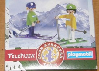 Playmobil - 0000v2-esp - Telepizza Give-away Skiers