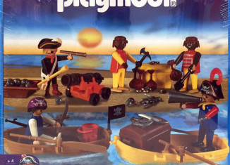 Playmobil - 1-3480-ant - Set de piratas