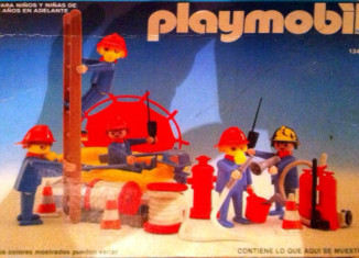 Playmobil - 13491-aur - 4 firemen
