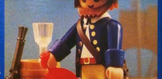 Playmobil - 13791-aur - pirate with barrel