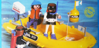 Playmobil - 23.80.4-trol - Taucher mit Motorboot