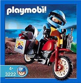 Playmobil 5748 - Motor Cross Bike - Box
