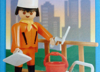 Playmobil - 3324s2-ant - Construction worker - Detail Playmobil - 3324s2-ant - Construction worker
