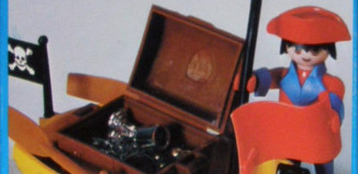 Playmobil - 3570-fam - pirate / rowboat (Famobil)