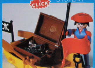 Playmobil - 3570-fam - pirate / rowboat (Famobil)