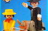 Playmobil - 3L08-lyr - Priest, Man and Donkey