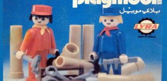 Playmobil - 3L19-lyr - construction workers