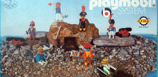 Playmobil - 3L21-lyr - 7 piratas