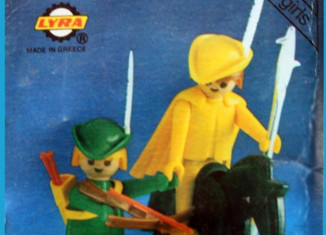 Playmobil - 3L89 - Archer and horse rider